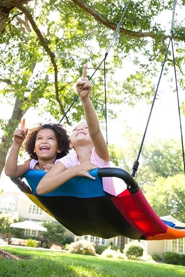 Gondol Renkli Çocuk Salıncağı 